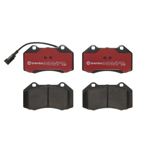 BREMBO Bremsbelagsatz, Scheibenbremse XTRA LINE P 23 117X