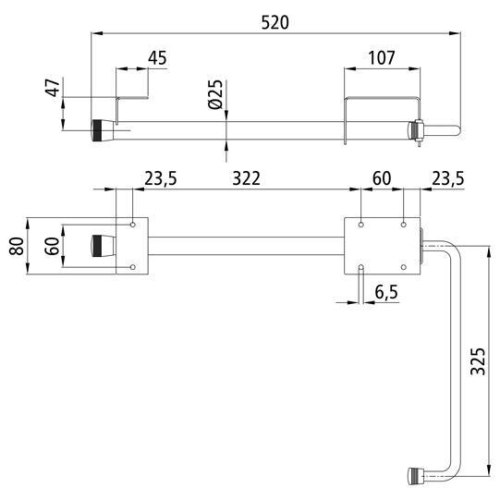 T&uuml;rfeststeller, Stahl mit Dacromet Zinklamellenbeschichtung Suer 215131517