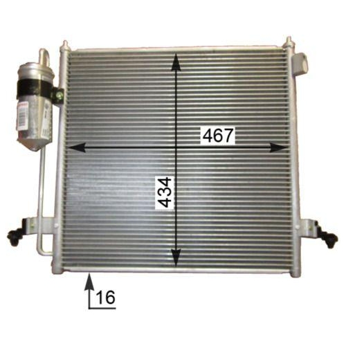 MAHLE Kondensator, Klimaanlage BEHR *** PREMIUM LINE *** AC 815 000P