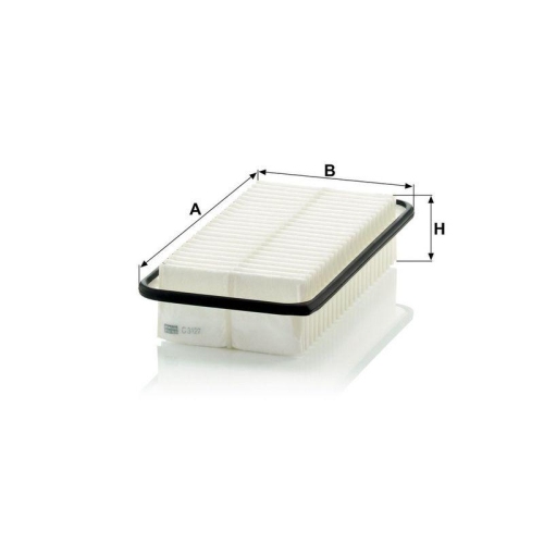 MANN-FILTER Luftfilter C 3127