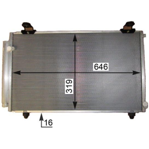 MAHLE Kondensator, Klimaanlage BEHR *** PREMIUM LINE *** AC 817 000P