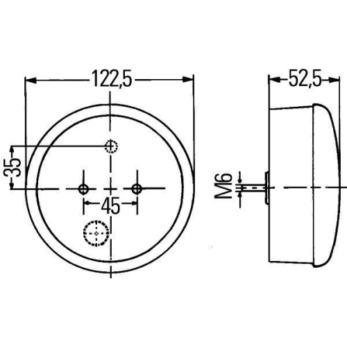 HELLA Heckleuchte 2NR 344 169-461