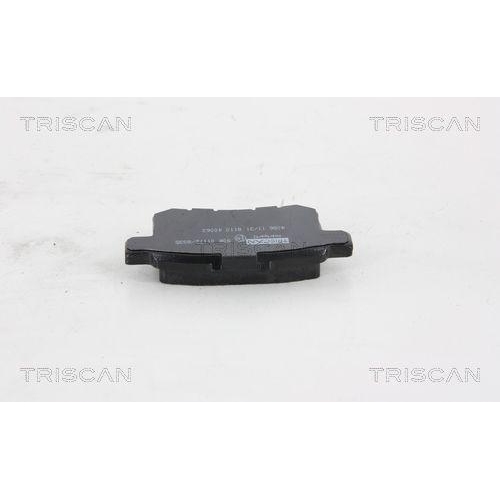 TRISCAN Bremsbelagsatz, Scheibenbremse 8110 40063