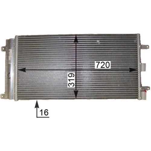 MAHLE Kondensator, Klimaanlage BEHR *** PREMIUM LINE *** AC 830 000P