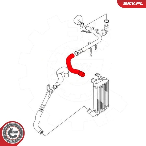 ESEN SKV Ladeluftschlauch 43SKV294