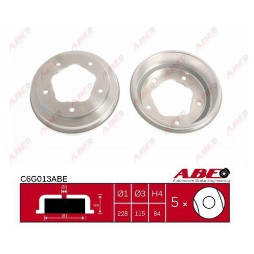 ABE Bremstrommel C6G013ABE
