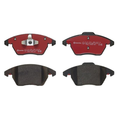BREMBO Bremsbelagsatz, Scheibenbremse XTRA LINE P 61 076X