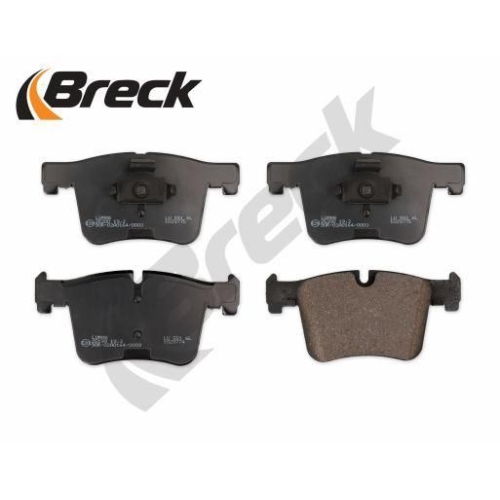 BRECK Bremsbelagsatz, Scheibenbremse 25199 00 551 00