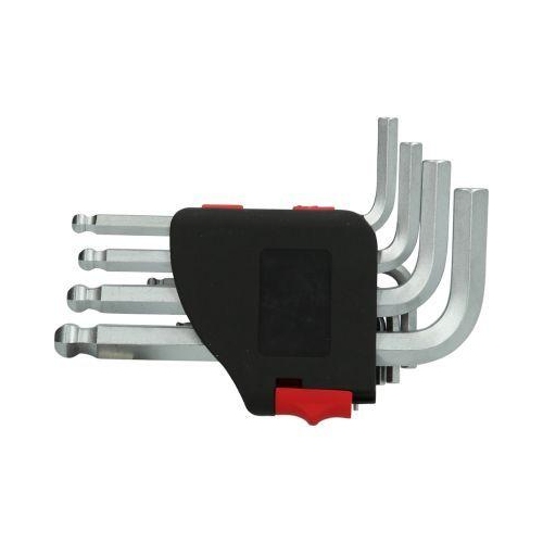 Kugelkopf-Innensechskant-Winkelstiftschl&uuml;ssel-Satz 10-tlg kurz 1/16-3/8 Zoll