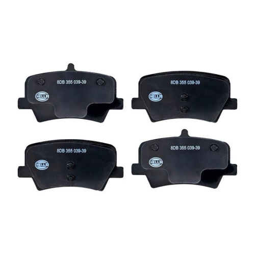 HELLA Bremsbelagsatz, Scheibenbremse 8DB 355 039-391