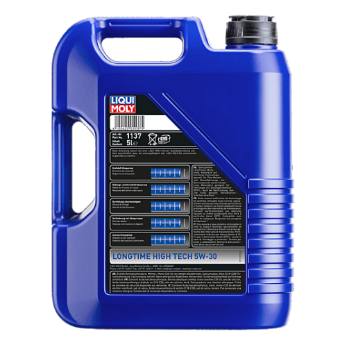 Liqui Moly Motor&ouml;l Longtime High Tech, 5W-30, 20-Liter 4 Kanister - Art.Nr. 1137