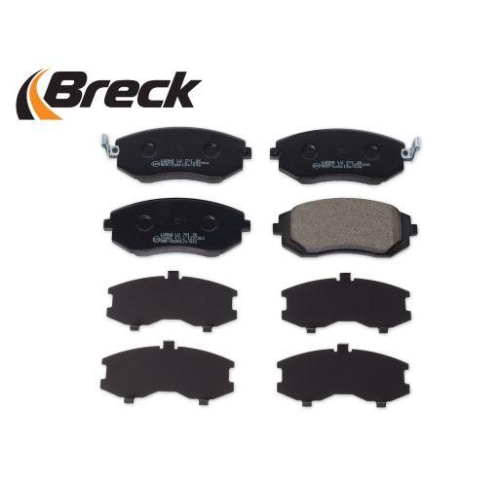 BRECK Bremsbelagsatz, Scheibenbremse 23865 00 701 00
