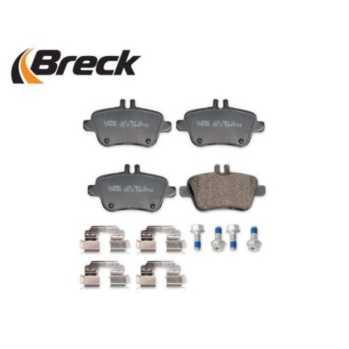 BRECK Bremsbelagsatz, Scheibenbremse 24848 00 704 00