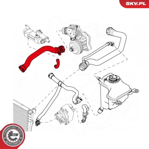 ESEN SKV K&uuml;hlerschlauch 43SKV702