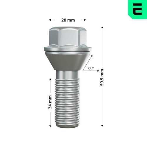 OPTIMAL Radschraube OP-UWB10022-1