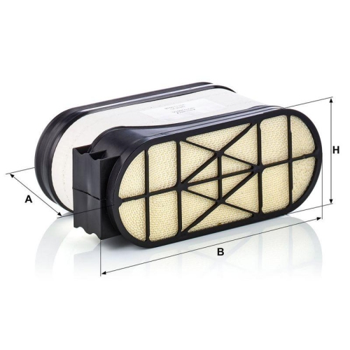 MANN-FILTER Luftfilter CP 33 280