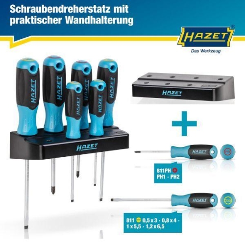 HAZET Schraubendrehersatz 811SH-1/7