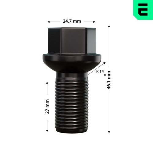 OPTIMAL Radschraube OP-UWB10025-1