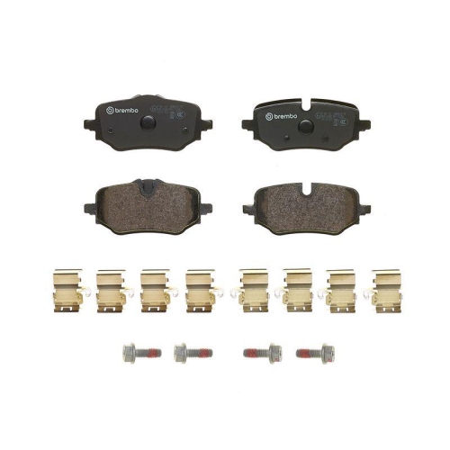 BREMBO Bremsbelagsatz, Scheibenbremse PRIME LINE P 06 122