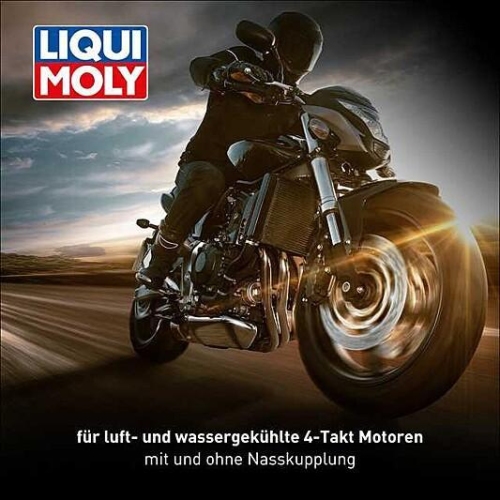 4x Liqui Moly Motorbike 4T 10W-40 Motor&ouml;l 4-Liter 3046 - 16 Liter