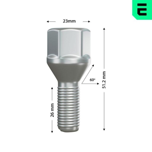 OPTIMAL Radschraube OP-UWB10028-1
