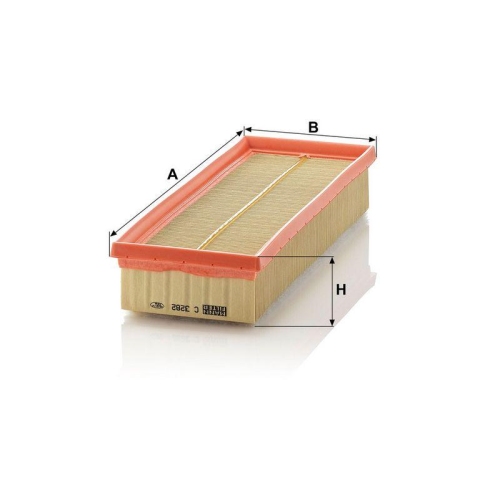 MANN-FILTER Luftfilter C 3282