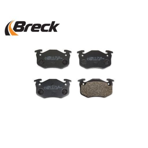 BRECK Bremsbelagsatz, Scheibenbremse 20973 00 704 00