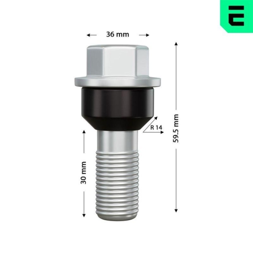 OPTIMAL Radschraube OP-UWB10036-1