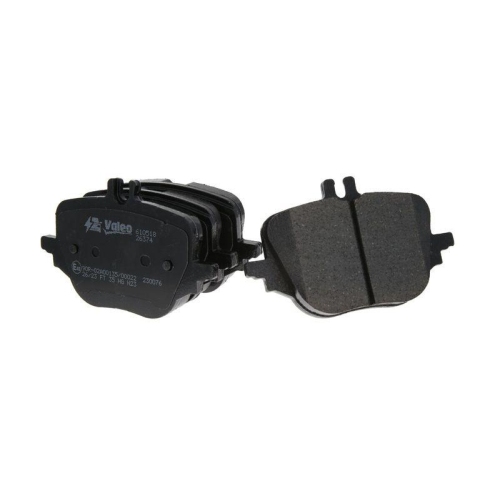 VALEO Bremsbelagsatz, Scheibenbremse E-PERFORMANCE 610518
