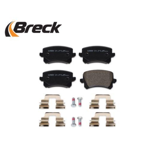 BRECK Bremsbelagsatz, Scheibenbremse 24483 00 704 10