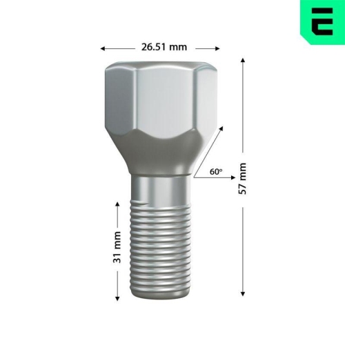 OPTIMAL Radschraube OP-UWB10043-1