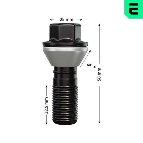 OPTIMAL Radschraube OP-UWB10050-1