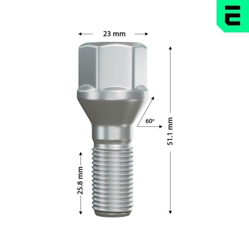 OPTIMAL Radschraube OP-UWB10057-1