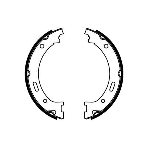 ABE Bremsbackensatz CRY002ABE