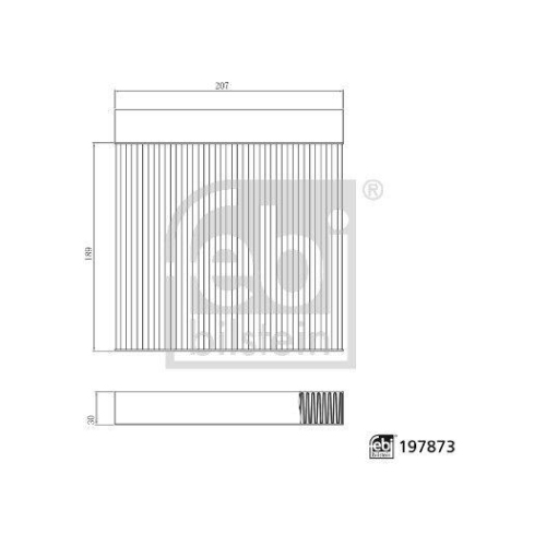 FEBI BILSTEIN Filter, Innenraumluft 197873