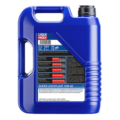 LIQUI MOLY Motor&ouml;l Super Leichtlauf 10W-40 15 Liter Set Satz 3x5 Liter Kanister
