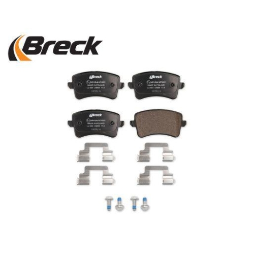 BRECK Bremsbelagsatz, Scheibenbremse 24606 00 554 00