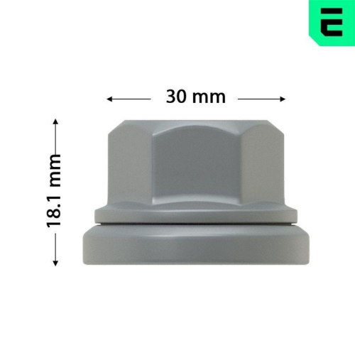OPTIMAL Radmutter OP-UWN10025-1