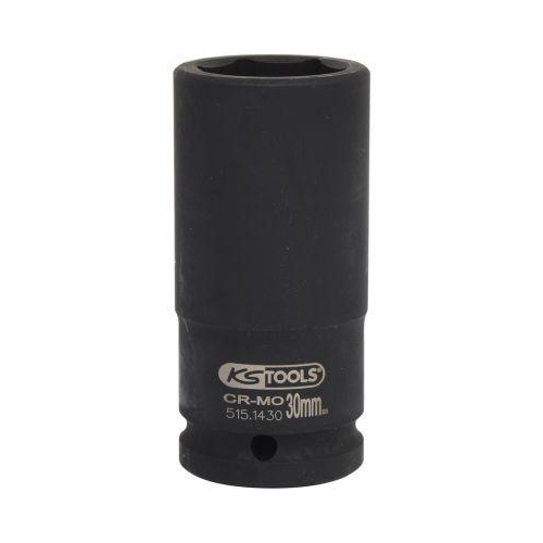 3/4 Zoll Sechskant-Kraft-Stecknuss, lang, 30mm KS TOOLS 515.1430