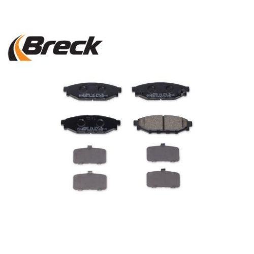BRECK Bremsbelagsatz, Scheibenbremse 24271 00 702 10