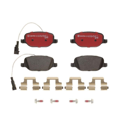 BREMBO Bremsbelagsatz, Scheibenbremse XTRA LINE P 23 152X