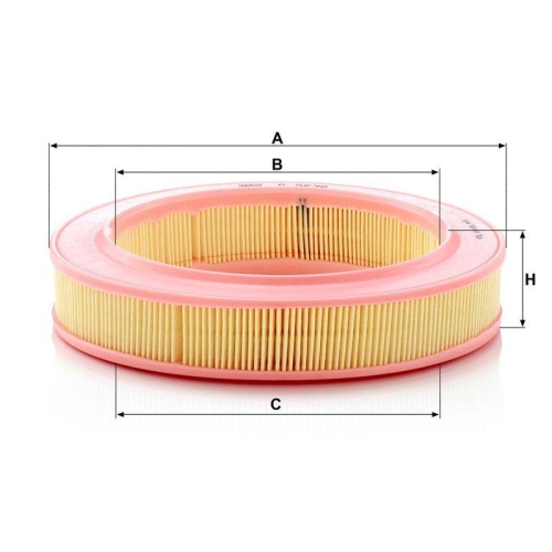MANN-FILTER Luftfilter C 2536