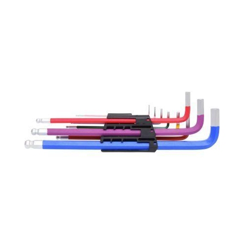 Kugelkopf-Innensechskant-Winkelstiftschl&uuml;ssel-Satz, 9-tlg KS TOOLS 151.4325