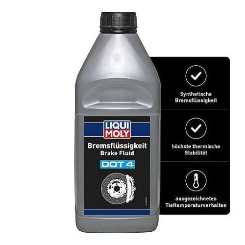 Bremsflüssigkeit DOT 4 LIQUI MOLY 21157 Bremse Flüssigkeit Brake Fluid 2 Liter