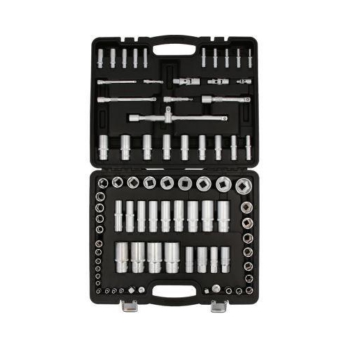 1/4 Zoll+3/8 Zoll+1/2 Zoll Steckschl&uuml;ssel-Satz 82-tlg Zollma&szlig;e KS TOOLS 917.0082