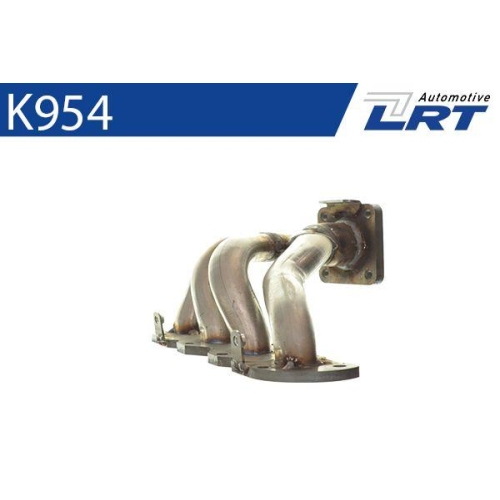 LRT Krümmer, Abgasanlage K954