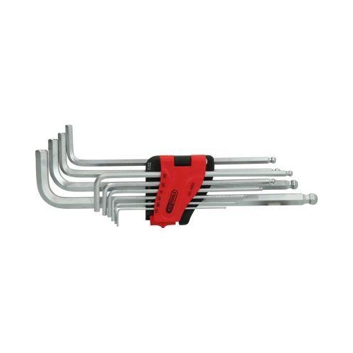 Kugelkopf-Innensechskant-Winkelstiftschl&uuml;ssel-Satz,XL,10-tlg, Zoll KS TOOLS