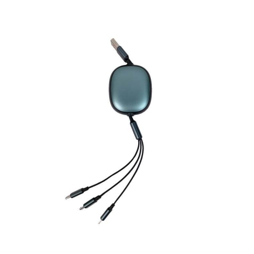 Ladekabel 3in1 ausziehbar HP Autozubeh&ouml;r 20511