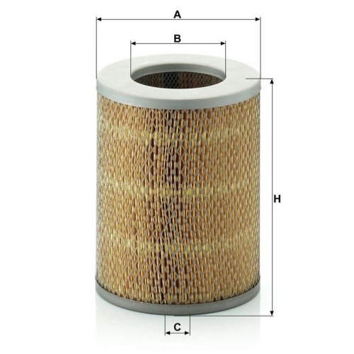MANN-FILTER Luftfilter C 16 136