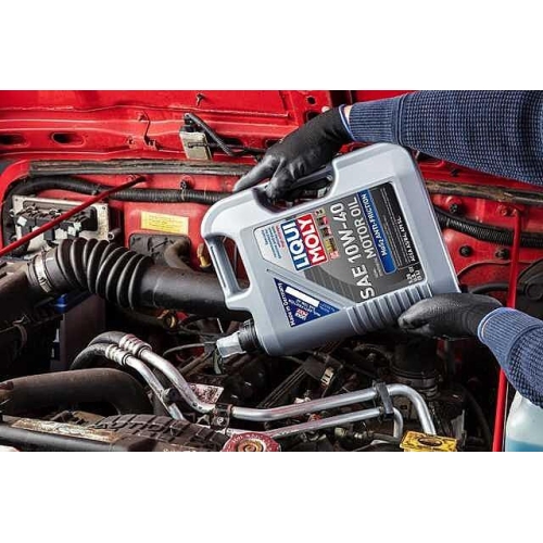 Motor&ouml;l Motoren&ouml;l Liqui Moly Mos2 Leichtlauf 10W-40, 1 Liter